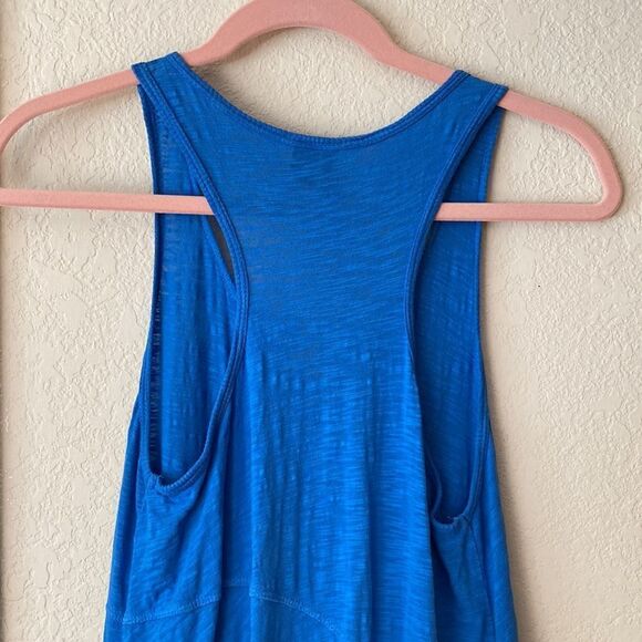 Anthro Left of Center Asymmetrical Hem MIDI Dress XS - Picture 6 of 9